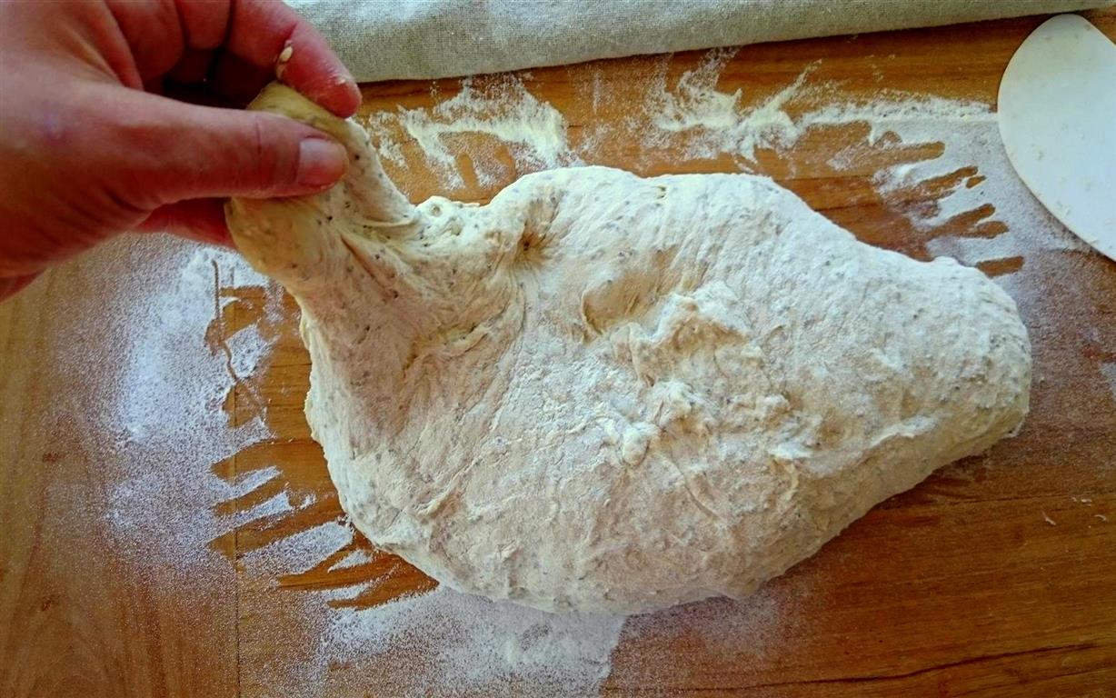 Käsebrot mit Chia-Samen
