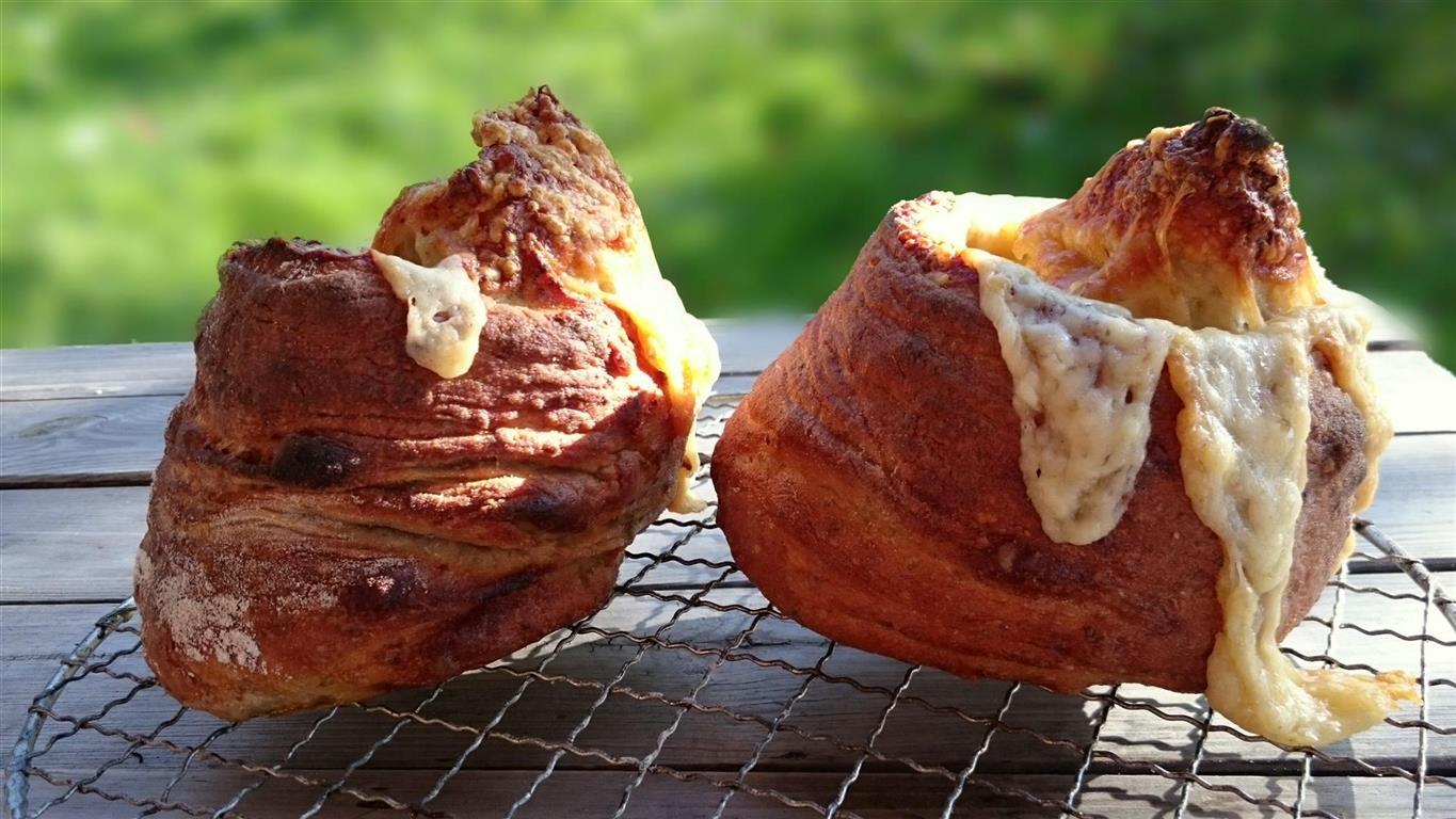 Käsebrot mit Chia-Samen