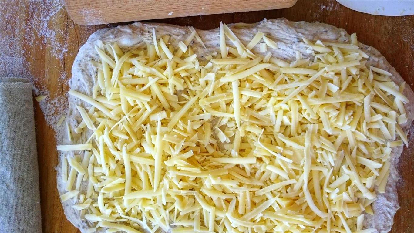 Käsebrot mit Chia-Samen