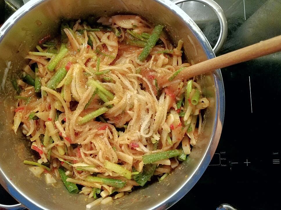 Selbst gemachter koreanischer Kimchi - Hannas Töchter