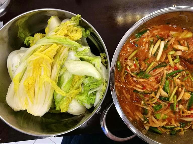 Selbst gemachter koreanischer Kimchi - Hannas Töchter