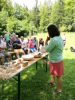 Backen am Kohlemeiler