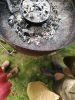Backen am Kohlemeiler