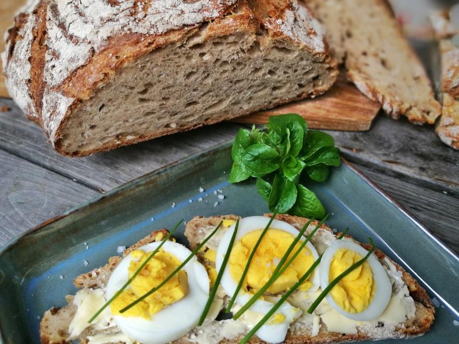 Buchweizen Sauerteigbrot